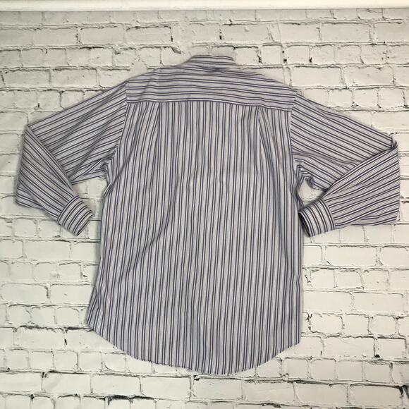 Scott Barber Horizontal Stripe Button Down - Picture 5 of 5